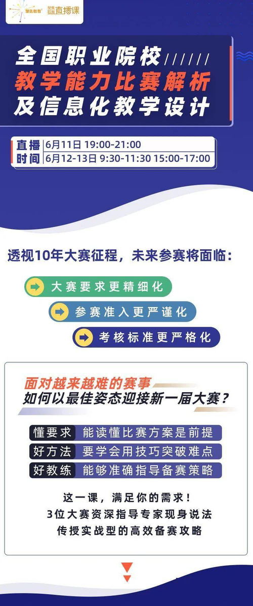 全國職業院校教學能力比賽解析及信息化教學設計教育活動策劃與咨詢